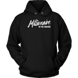 Millionaire-in-the-Making Youth Hoodie WHITE LETTERS