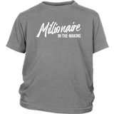 Millionaire-in-the-Making Youth Tee (Sizes 6M-Youth L)