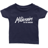 Millionaire-in-the-Making Youth Tee (Sizes 6M-Youth L)