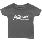 Millionaire-in-the-Making Youth Tee (Sizes 6M-Youth L)