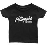Millionaire-in-the-Making Youth Tee (Sizes 6M-Youth L)