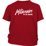 Millionaire-in-the-Making Youth Tee (Sizes 6M-Youth L)