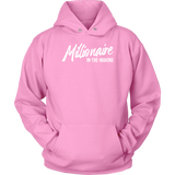 Millionaire-in-the-Making Youth Hoodie WHITE LETTERS